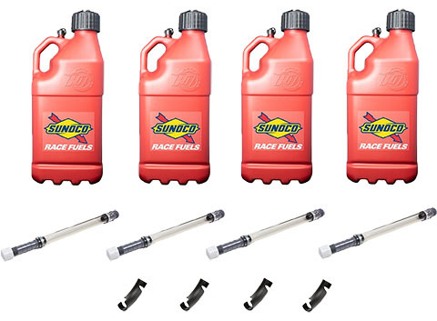 Red Utility Jug 5 Gal Case Kit SRJM7500RD-MSM