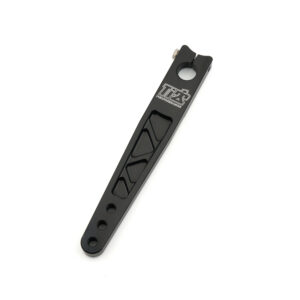 Pitman Arm 7075 Billet HD Angle Broach Black TIP3056