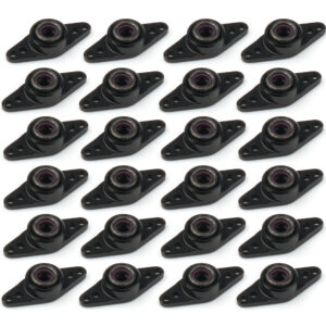 Mud Cover Install Plate 5/16-28 Thread BLK 24pk TIP4449