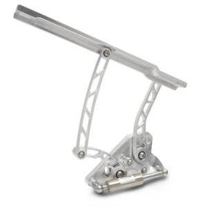 Billet Hood Hinges Kinetic Style Polished EDDMS147-73P