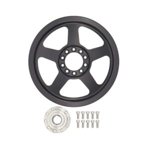 LS Power Steering Pump Pulley and Hub Corvette ICTPUL100-RB6-PS60
