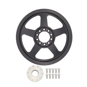 LS Power Steering Pump Pulley and Hub Truck ICTPUL300-RB6-PS60