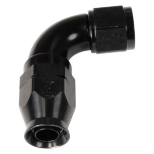 10AN 90Deg Pro Hose End PTFE Black RUS550613