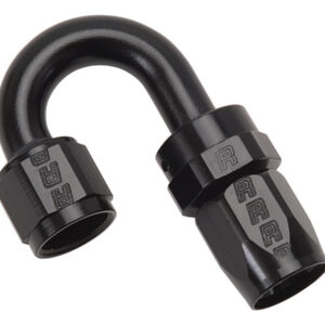 10AN 180Deg Hose End ProClassic Swivel Black RUS613525