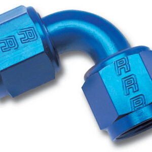 6AN Swivel Coupler 90Deg Blue RUS640160