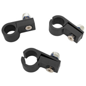 Line Clamp 8AN Tubing Black Anodized (3 Pack) RUS654263