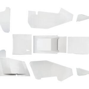 5-Series Sprint Car Body Complete White TXRSC-BW-K5570