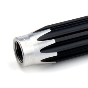 3/4 Aluminum Scalloped Tube 5in QRP75-050