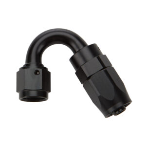Reusable Hose End Black 150 Deg Elbow -16 ALL49376