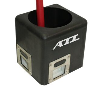 Surge Tank 0.6 Gallon 5x5x6  -8an  Scavenjet ATLCO-AA-009