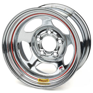 Wheel 15x8 IMCA Chrome Inertia 5x8 BAS58A53IC