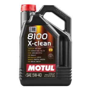 8100 X-Clean 5W-40 5 Liter Bottle MTL114859