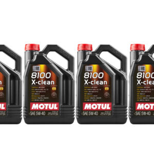 8100 X-Clean 5W-40 Case 4 x 5 Liter Bottle MTL114859-4