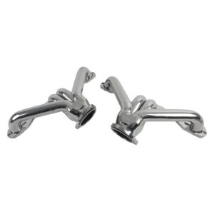 SBC Block Hugger Headers Blueprint Silver Ceramic SANCC158BP-SEC