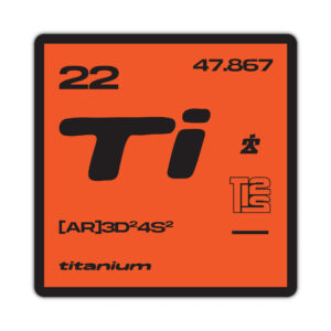 Decal Sticker Ti22 Element Orange TIP0053