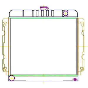 Radiator 70-78 Mopar B-Body GRI500159