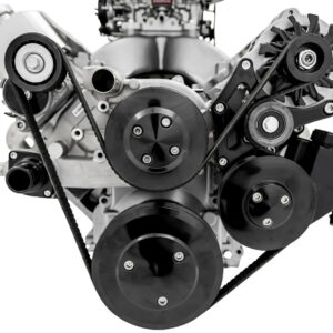 Chevy LS1-LS7 Pro-Track Serpentine Kit Black MPP20085-08