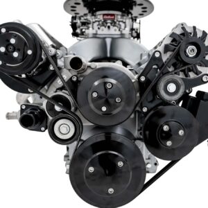Chevy LS1-LS7 Pro-Track Serpentine Kit Black MPP20095-08