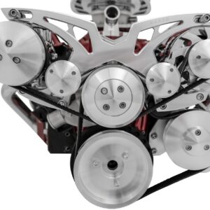 BBC Corvette Style Track Serpentine System W/ AC MPP21270