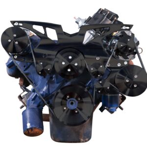 472-500 Cadillac Style Track Serp System Black MPP21525-08