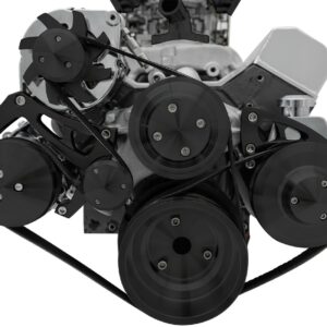 SBC Ultra Serpentine Conversion Kit Black MPP22072-08