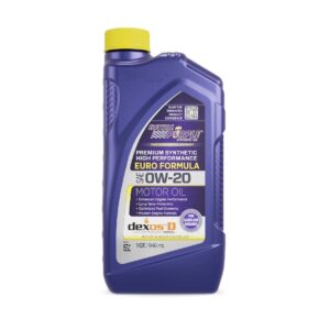 0W20 European Formula Dexos D Oil 1 Quart ROY11914