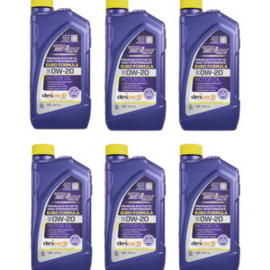 0W20 European Formula Dexos D Case 6x1 Quart ROY11915