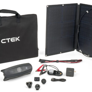 Battery Charger CS Free w/ Solar Panel Charger CTE40-462BUNDLE