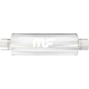 Stainless Bullet Muffler 2.5in In/Out MAG10416
