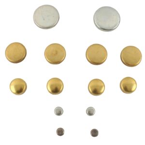 Buick V6 Freeze Plug Kit Brass  3.2L/3.8L/4.1L PIOPE-137-BR