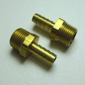 Fitting 1/2IN NPT X 3/8 Hose Barb Straight Pair PRM15155