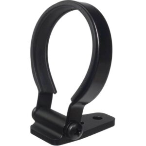2-1/16in Gauge Pedestal Bracket Black SPHA-211