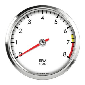4in Tach 8K RPM SPHL4-TC3-LEG