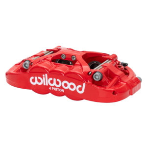 Caliper XRS4R 4 Piston 0.810 Rotor Red WIL120-17203-RD
