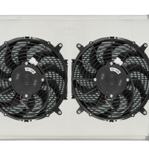 67-69 F Body Radiator W/ Dual 12in Fan Kit MT CCRCHC11SK