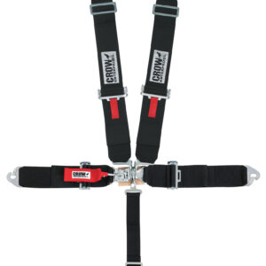 Safety Belts 5pt L&L 50in Clip In Black 16.1 CRW11044