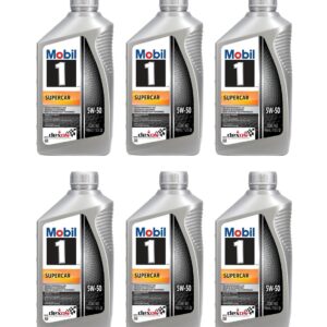 5W50 Supercar Oil Case 6 X 1 Quart MOB127372