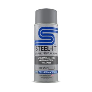 Steel Gray Polyurethane 12OZ Spray Can STLFGAE1002D