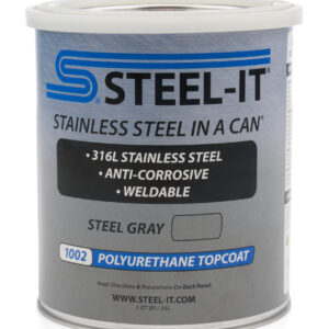 Steel Gray Polyurethane 1 Quart STLFGPA1002Q
