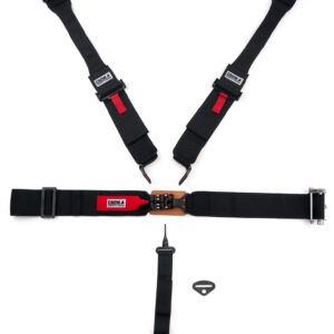 Harness 5 Point Ratchet Left Side Black Hardwar CRW40064BL