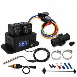 Digital Therm Fan Switch Kit Gen 2 1/4 NPT Sensor DCCDC-0485