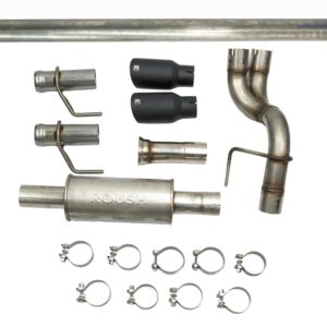 21-26 F-150 5.0 Exhaust Rear Bumper Exit Blk Tip ROU422345